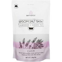 Epsom Salt Bath Calm : Lavender and Green Tea
