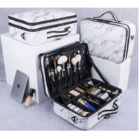 Mad Ally Makeup Case Large Marble