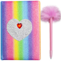 Mad Ally Fluffy Notebook - Heart