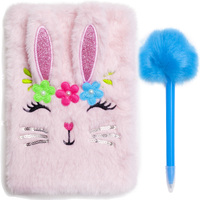 Mad Ally Fluffy Notebook - Rabbit