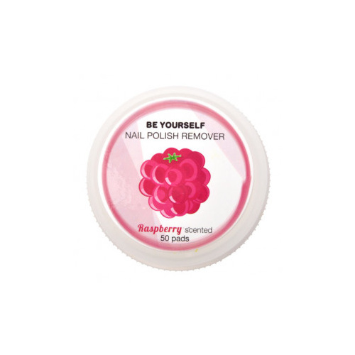 Be Yourself Nail Polish Remover; Rasberry