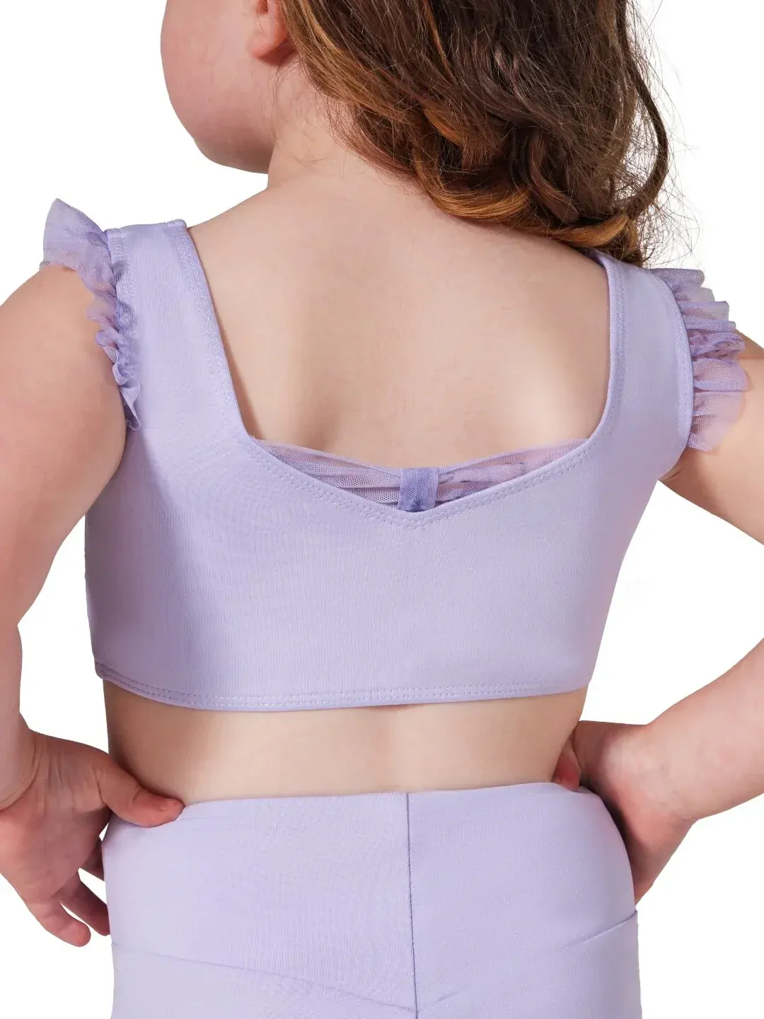 Capezio Rosy Crop Top; Child 