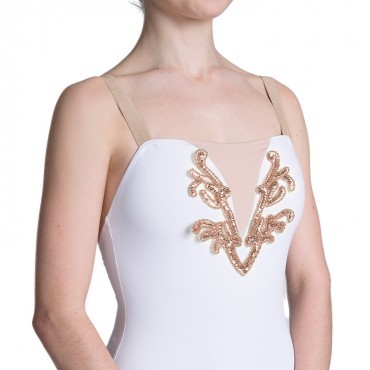 Bloch Sequin Bodice Motifs; Rose Gold