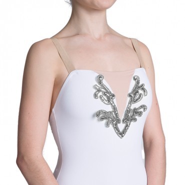 Bloch Sequin Bodice Motifs; Silver