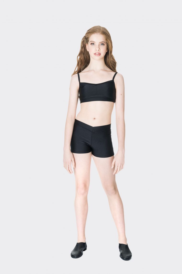 Studio 7 Nylon and Metallic Hot Shorts Adult