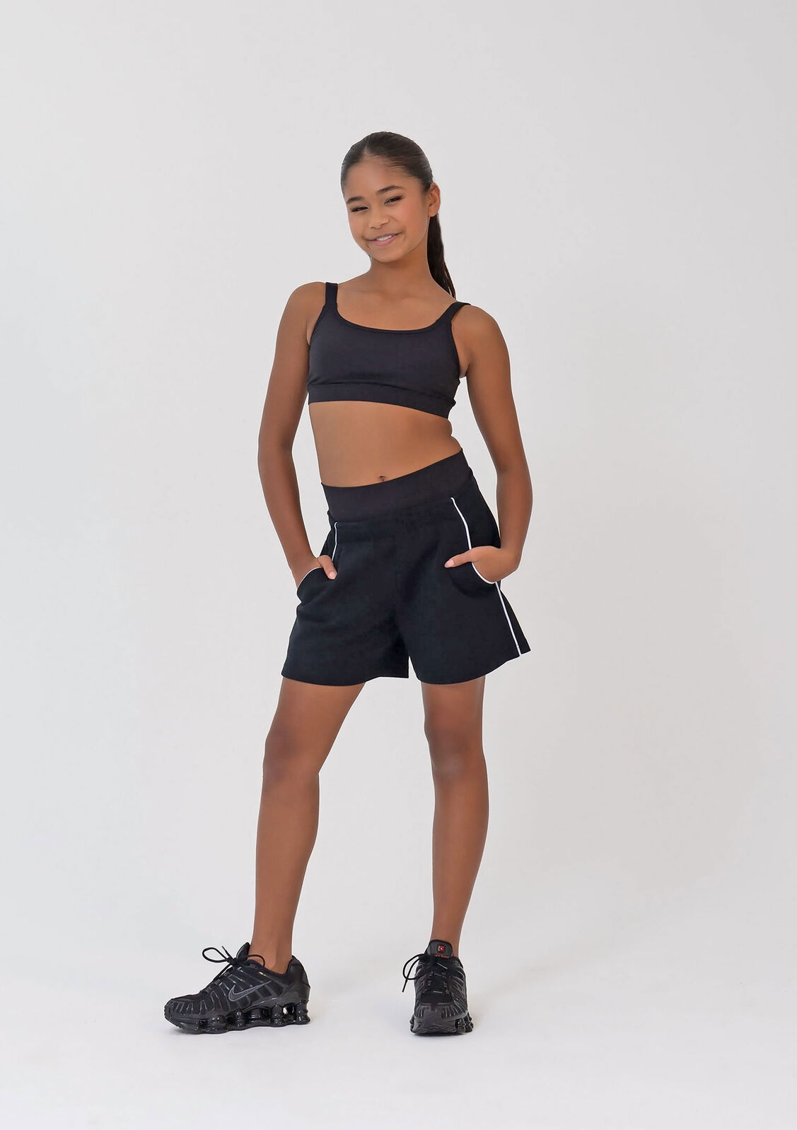 Studio 7 Studio Track Shorts; Child