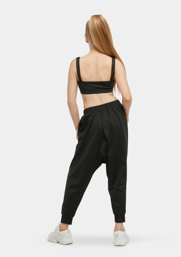 Black Dance Pants Girls Black Dance Leggings for Sale