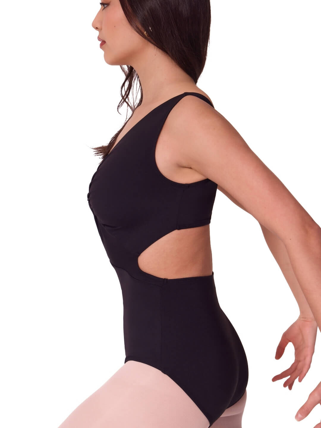 Capezio Soft Elegance Twist Front Leotard Adult