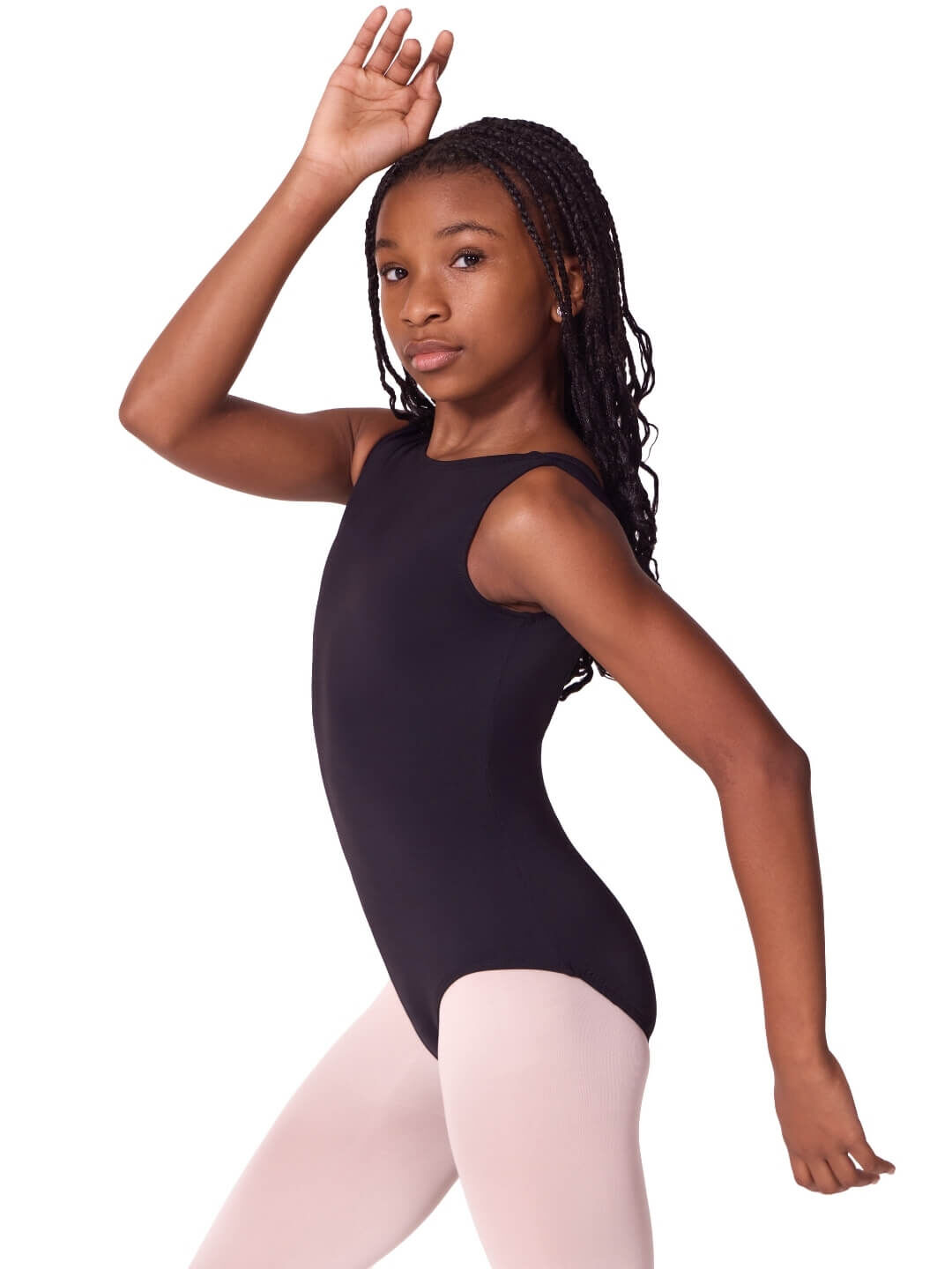 Capezio Soft Elegance Boatneck Leotard Tween; Child