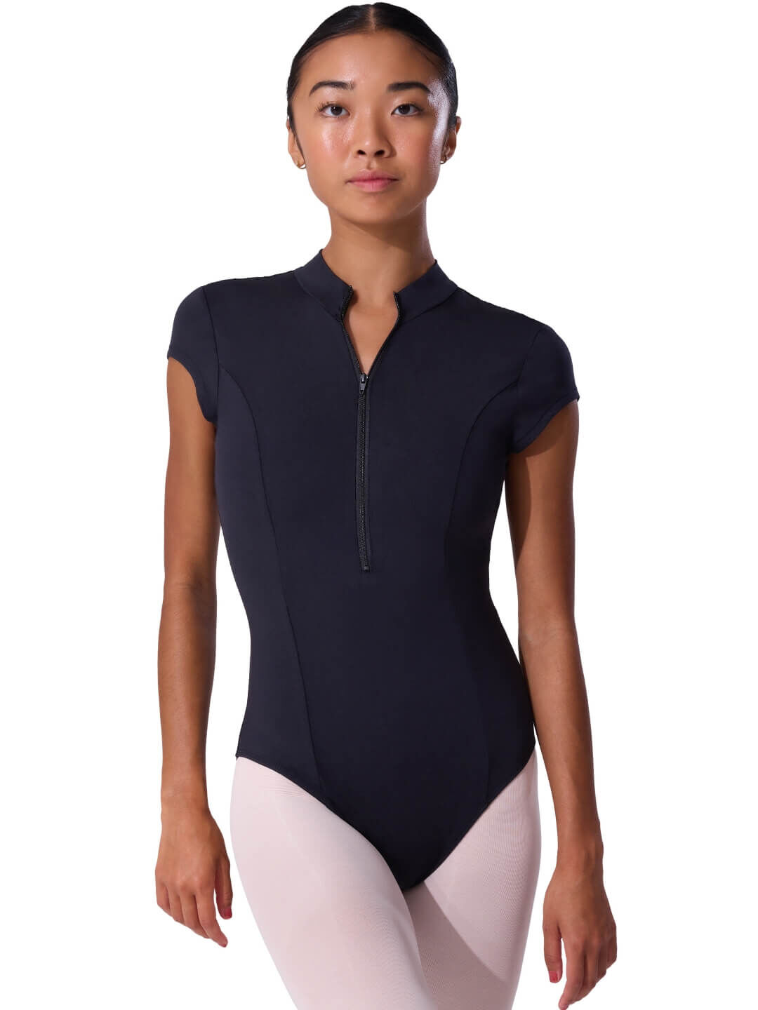 Capezio Soft Elegance Short Sleeve Princess Leotard Adult