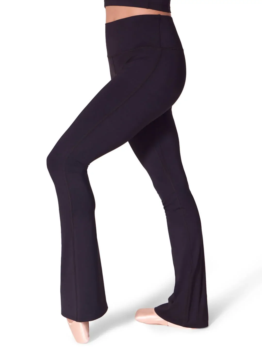 Capezio Soft Elegance Flare Leggings; Adult
