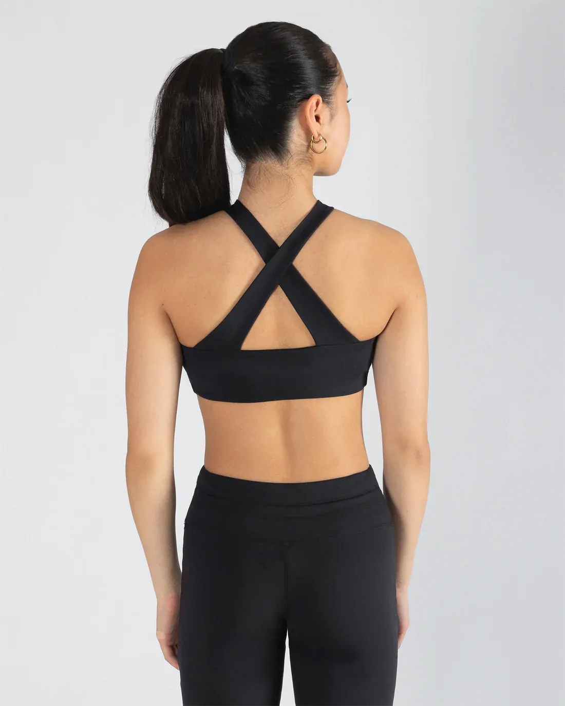 Energetiks Lara Cross Neck Crop Top;