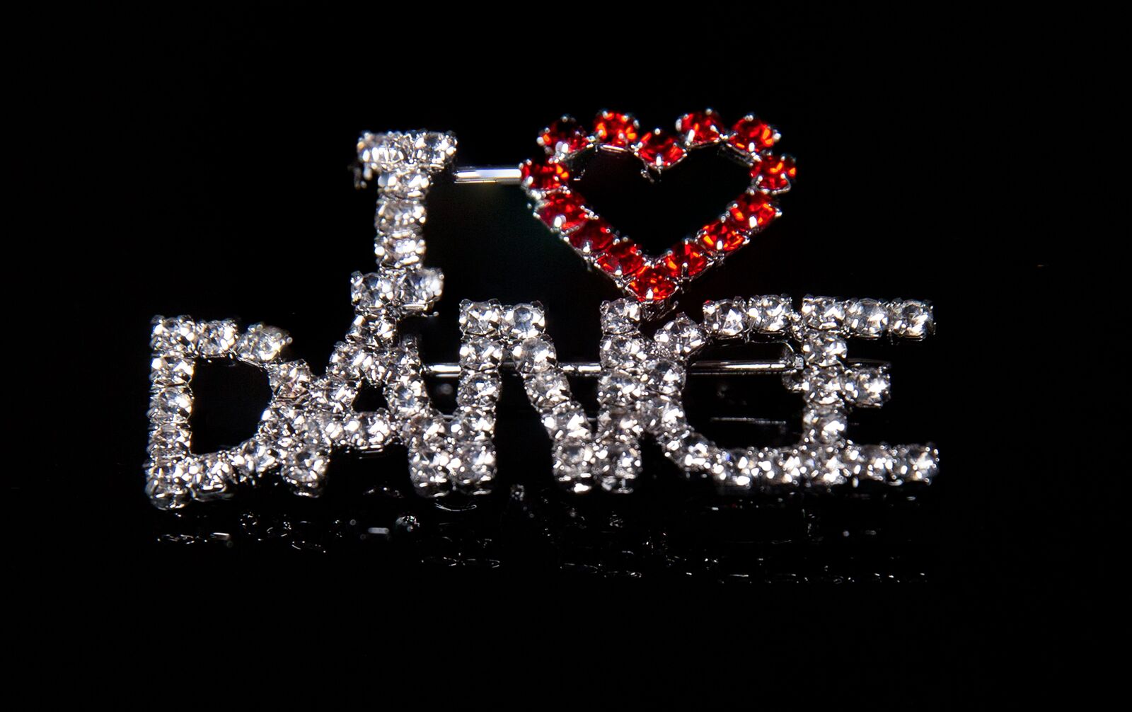 I Love Dance Brooch