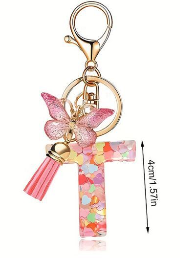 Butterfly sparkle keyring T