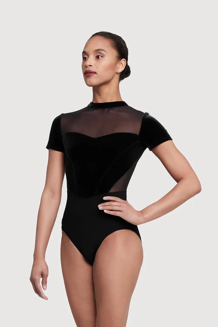 Bloch Gia Womens Cap Sleeve Leotard; Adult