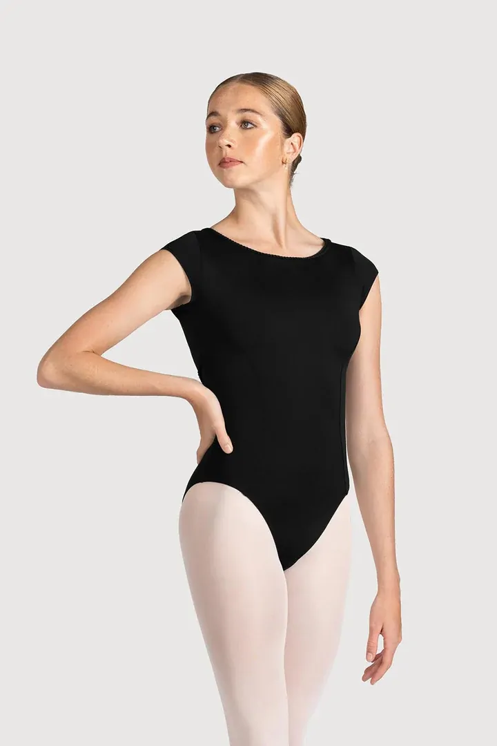 Bloch Mirella Miami Open Back Womens Cap Sleeve Leotard; Adult