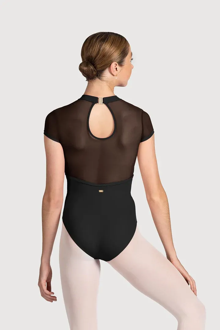 Bloch Mirella Miami Mesh Back Womens Cap Sleeve Leotard; Adult