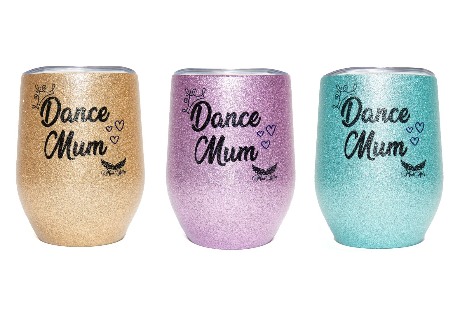 Mad Ally Glitter Mug - Dance Mum