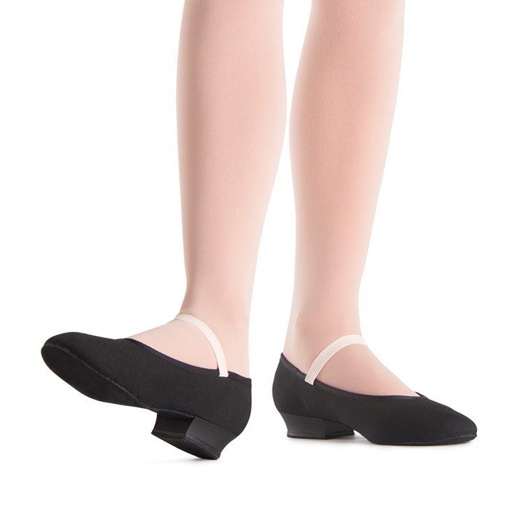 Bloch Accent Canvas Stage Shoe Girls
