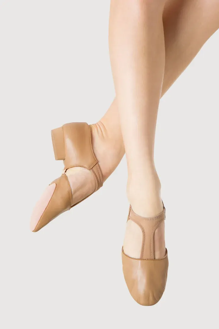 Bloch Elastosplit Grecian Womens Jazz Shoe; Adult 