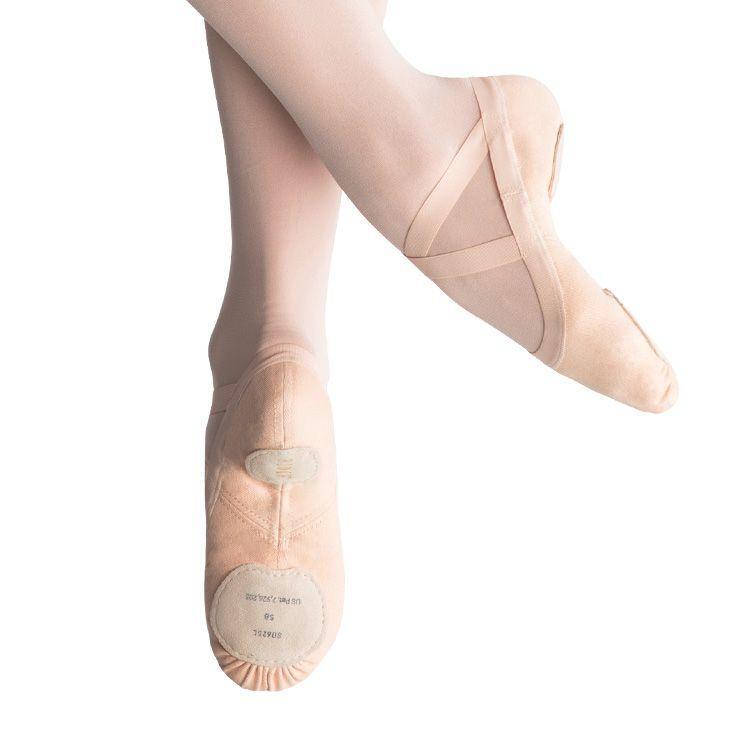 Bloch Synchrony Canvas Womens Ballet Shoe 4.5; Width B