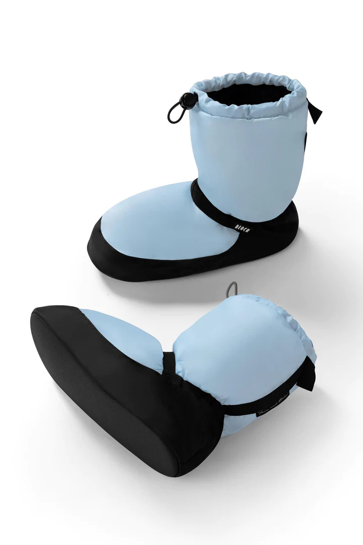 Bloch Light Blue Warm Up Booties Child