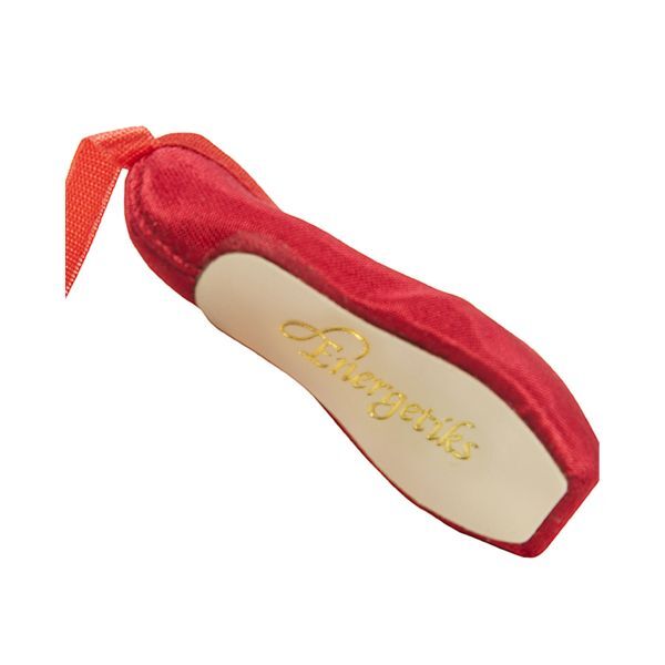 Energetiks Souvenir Pointe Shoes; Red