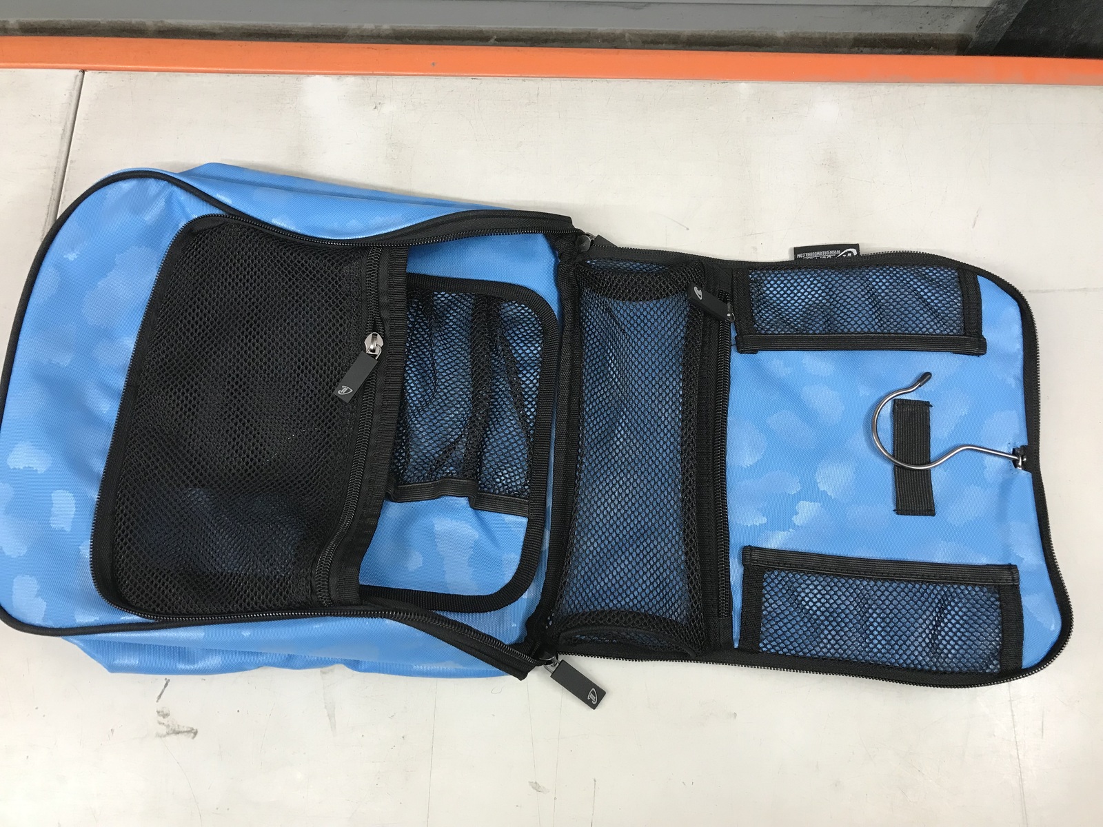 Dream duffle make up case monochrome blue no mirror