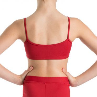 Bloch Dielle Straight Front Crop Top Girls