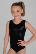 Sylvia P Black Mystique Leotard