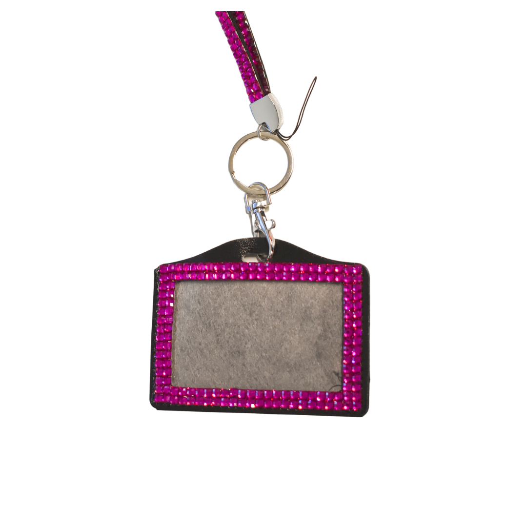 Mad Ally Bling Lanyard- Magenta