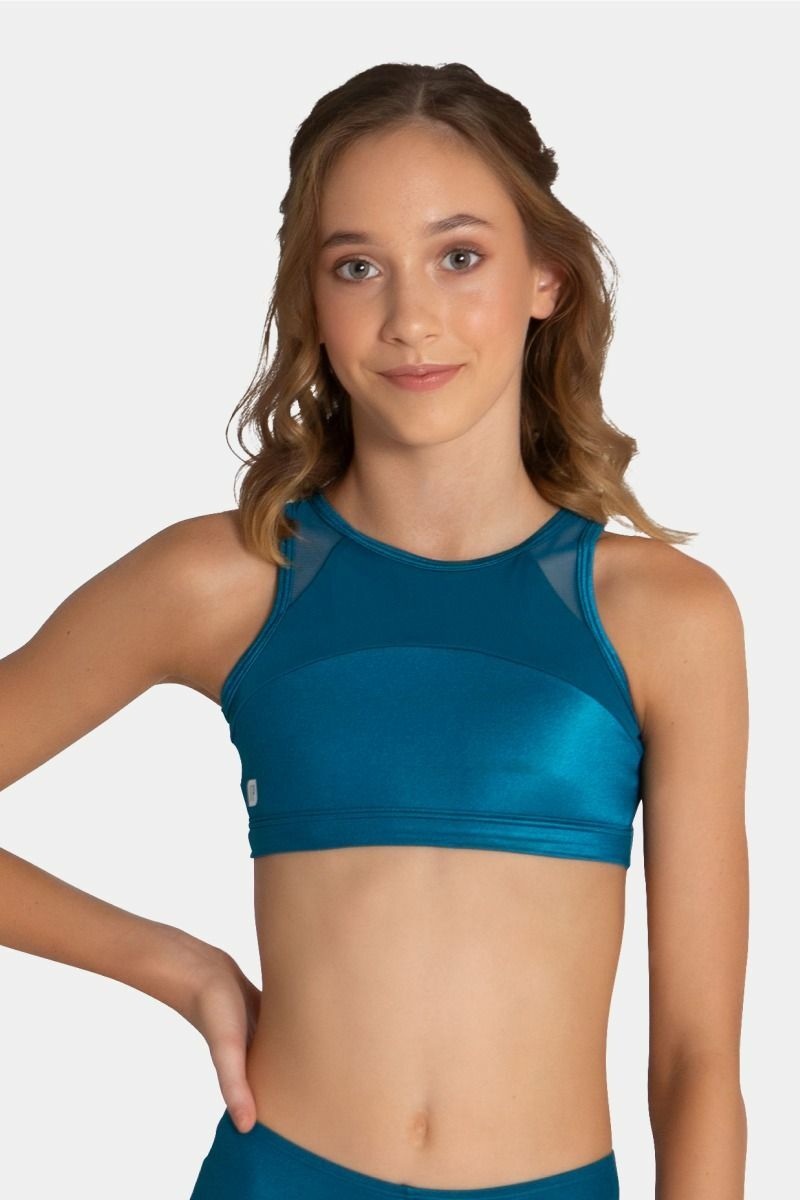 girls gymnastics crop top