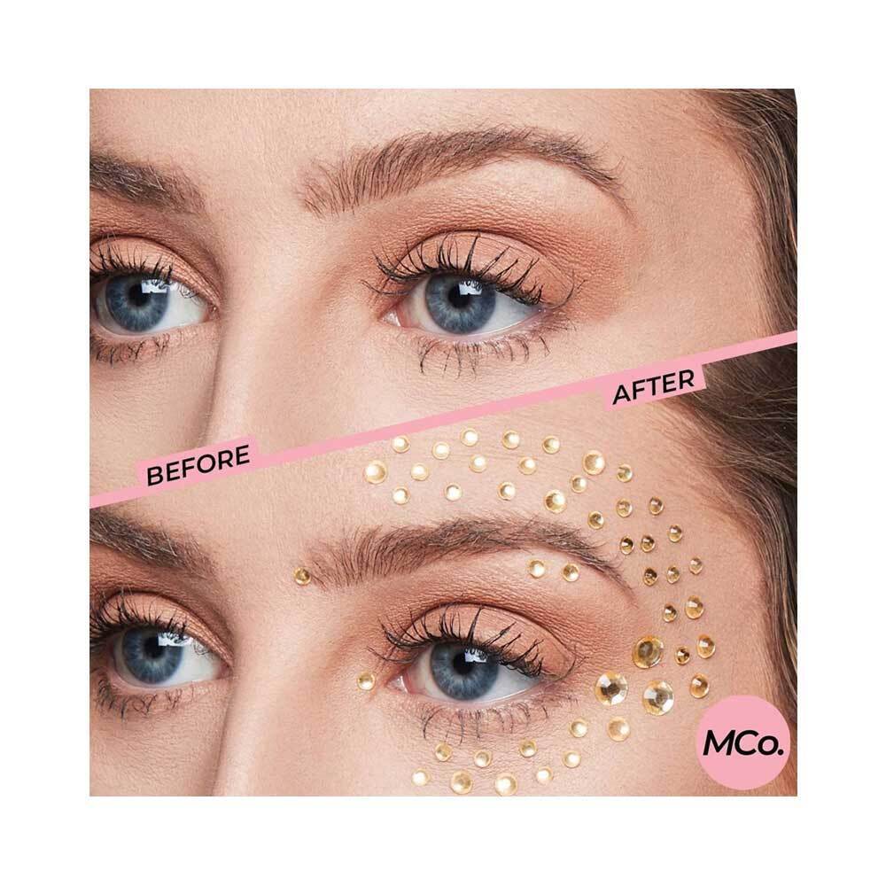 Face, Eye and Body Jewels Gold