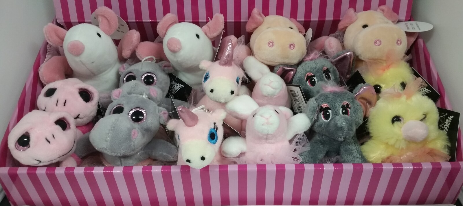 Mad Ally Ballerina Buddies Holly Hippo Keyring