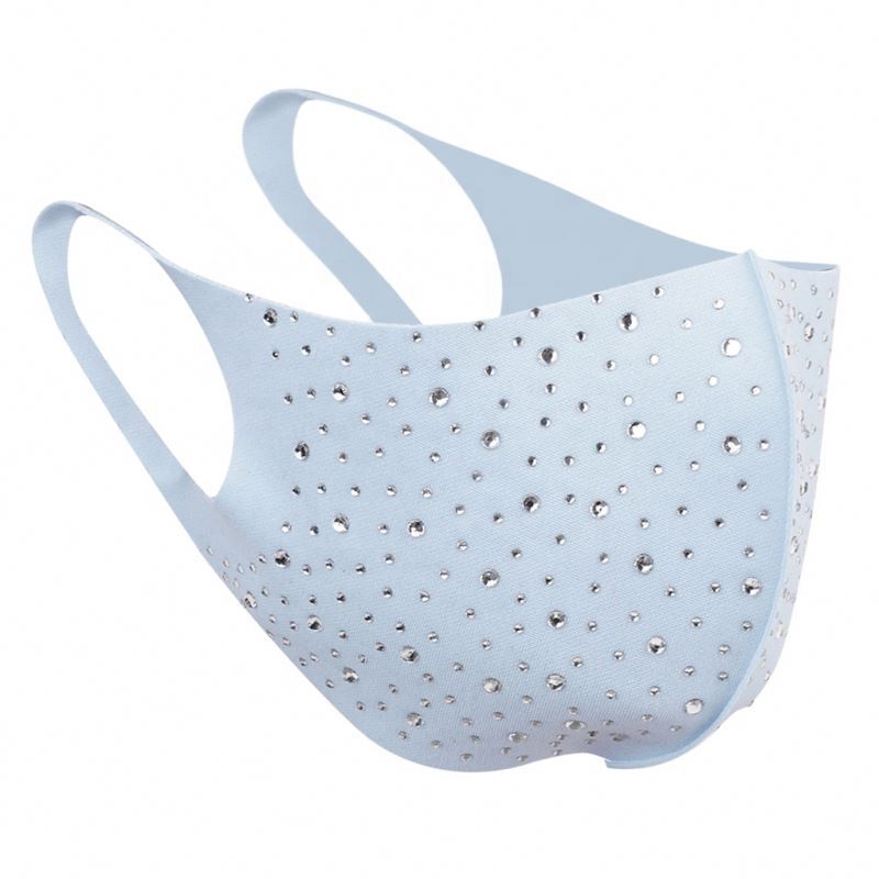 Mad Ally Adult Diamante Face Mask Jupiter