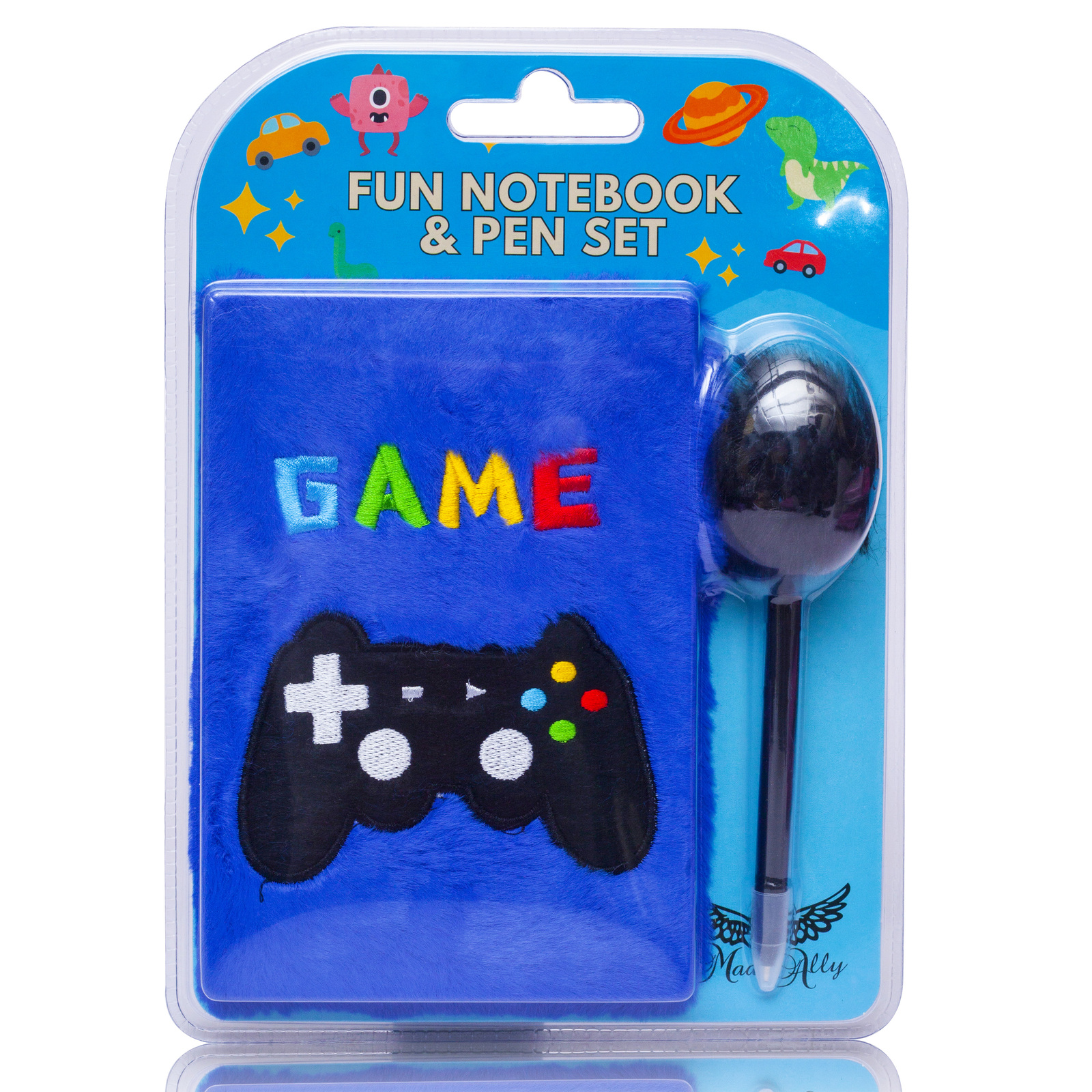 Mad Ally Fluffy Notebook - Gamer