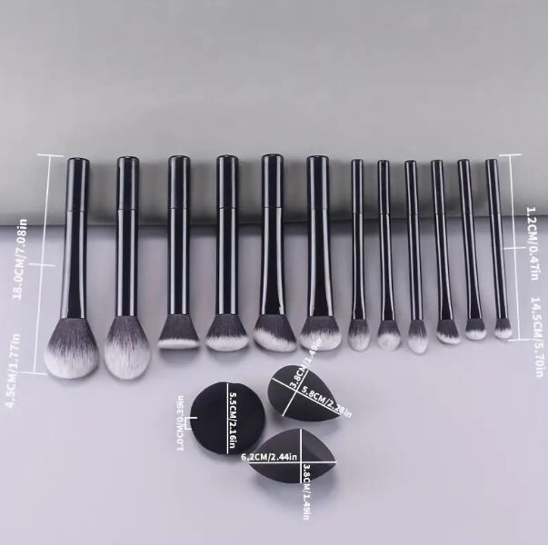 Black Makeup Brushes