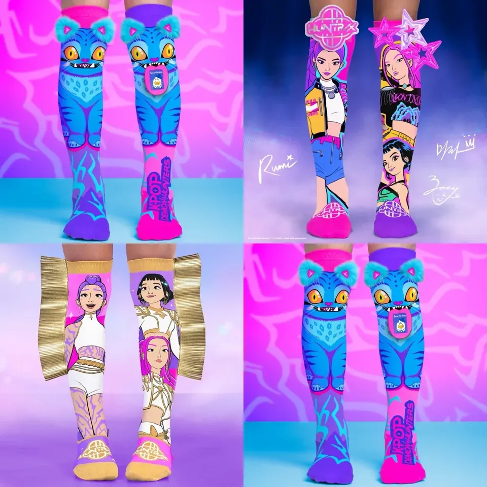 Mad Mia K-Pop Derpy Socks