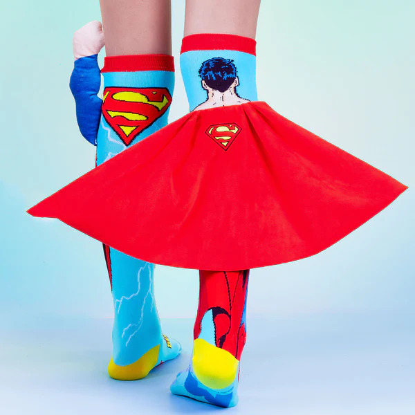 Mad Mia Superman Socks