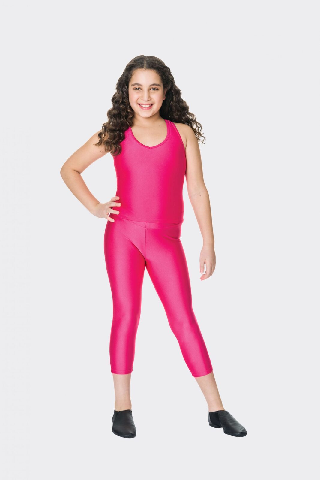 Studio 7 3/4 Shiny Lycra Leggings Child