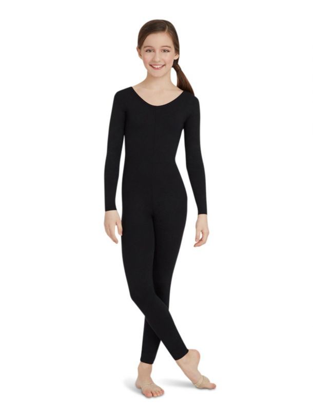 Boys black unitard sale