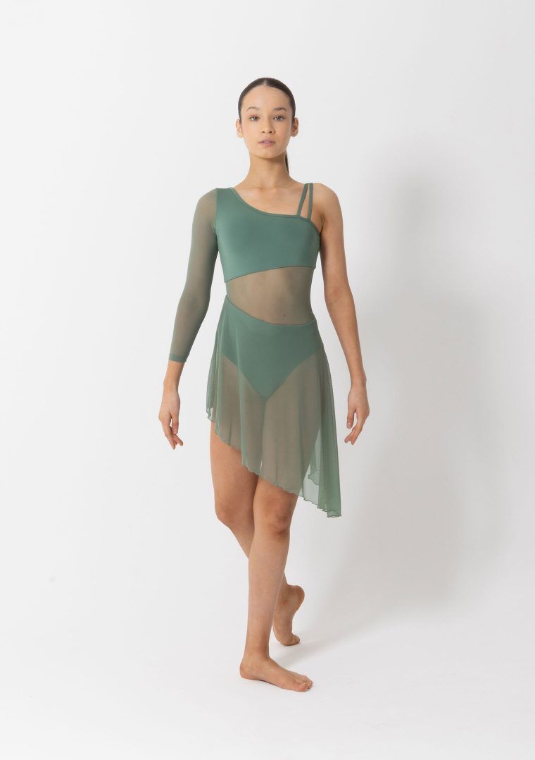 green emerald velvet dress Power of Love' Green Applique Two Piece Lyrical Dance Costume   Blackfeather Dancewear