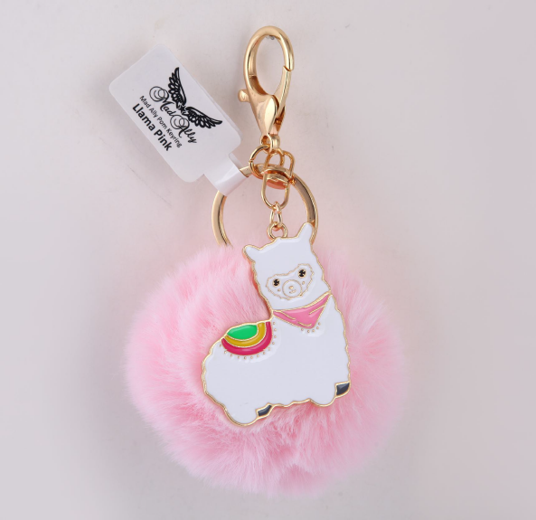 Shop Munai Llama Pom Pom Keychain