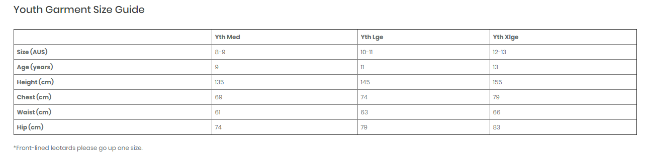 Five Ten Size Chart Cm