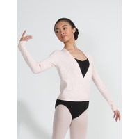 Capezio Ribbed Knit Wrap Sweater Adult