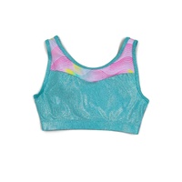 Capezio Tropical Top; Child Small; Sunset Wave Ocean