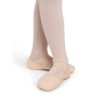 Capezio Margot Canvas Ballet Slipper; Child; 