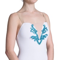 Bloch Sequin Bodice Motifs; Turquoise