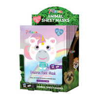 7th Heaven Unicorn Sheet Mask; with Acai & Pomegranate