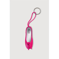 Bloch Pointe Shoe Keyring; Hot Pink